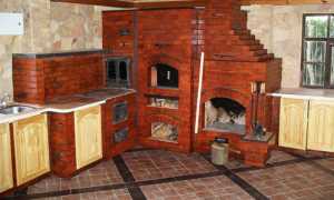 Как построить печь на даче, кладка печи своими руками