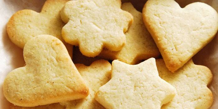 Песочное печенье на сале