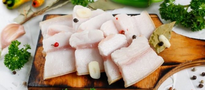 Польза сала для организма человека